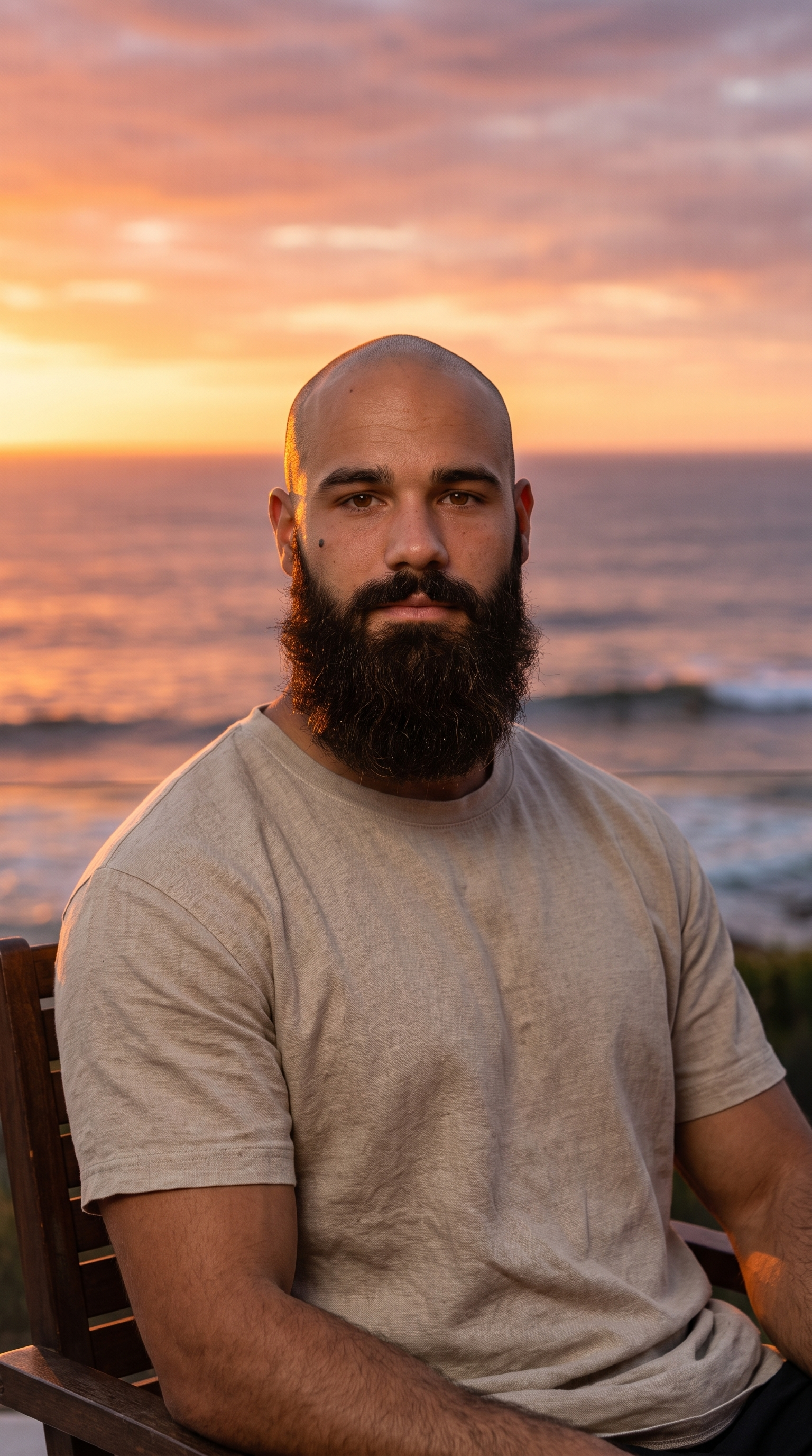 Adur today on a terrace in Bali at sunset